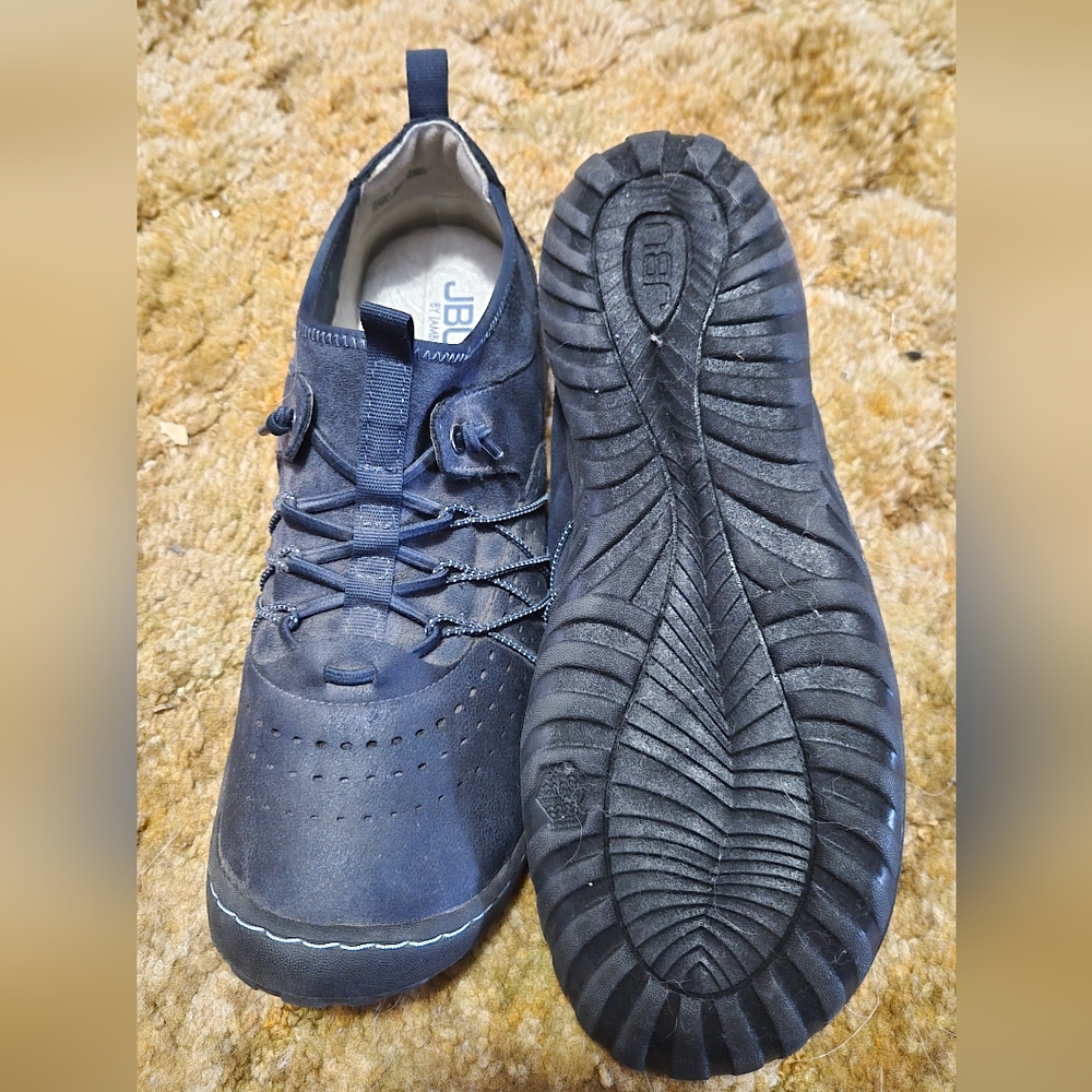 NWT - Women's JBU Navy Casual Shoes - Picture 4 of 6